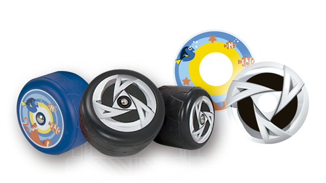Etiquetas IML para ruedas de juguetes
