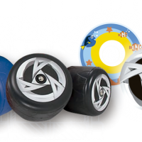 etiquetas IML ruedas juguetes